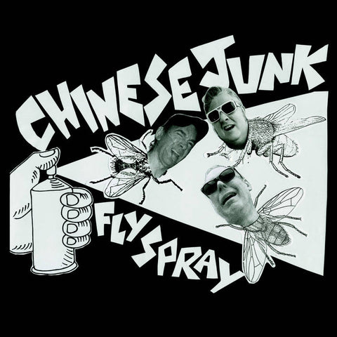 Chinese Junk - Fly Spray [CLEAR VINYL w/ comic MARKED DOWN DAMAGED SLEEVE] – New LP