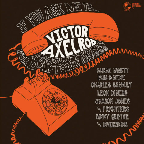 Axelrod, Victor / Various Artists – If You Ask Me To: Victor Axelrod Productions for Daptone Records [RED/BLACK SWIRL VINYL] - New LP