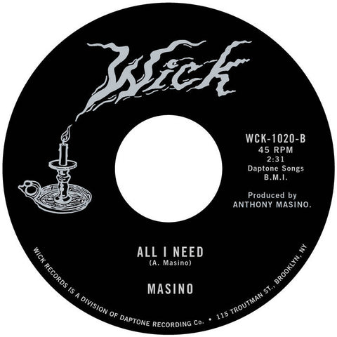 Masino – I'm Lonely b/w All I Need – New 7"