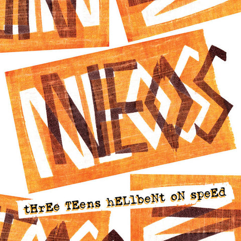 Neos – Three Teens Hellbent on Speed [1981-1983 w/ booklet and stickers] – New LP
