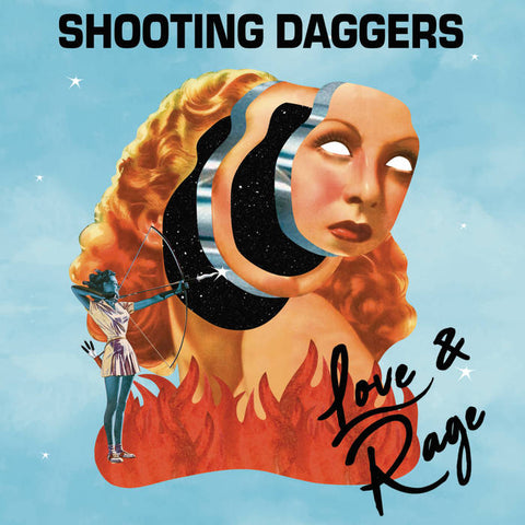 Shooting Daggers – Love & Rage [IMPORT Clear/Blue Galaxy Vinyl] – New LP