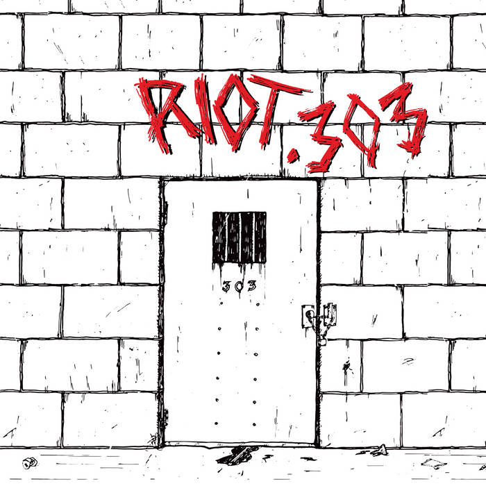 Riot .303 – S/T [BLUE VINYL 1981-1983 w/ booklet and stickers] – New LP