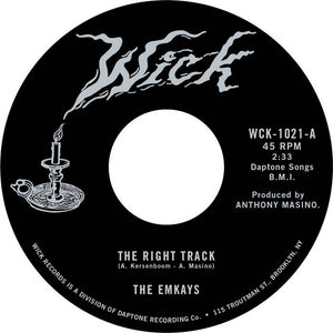 Emkays, The / The Right Track b/w Make it True – New 7"