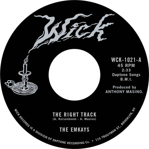 Emkays, The / The Right Track b/w Make it True – New 7"