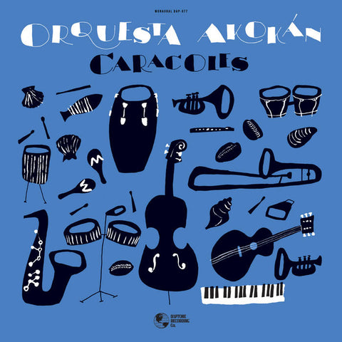 Orquesta Akokán - Caracoles  [Ocean Blue Vinyl] - New LP