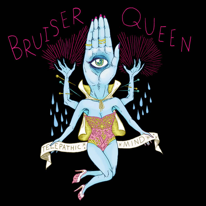 Bruiser Queen – Telepathic Mind b/w Rainbow In The Dark – New 7"