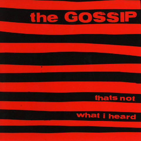 Gossip  – Thats Not What I Heard [RED VINYL] - New LP