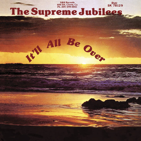 Supreme Jubilees – It'll All Be Over [MAROON & YELLOW VINYL] – New LP