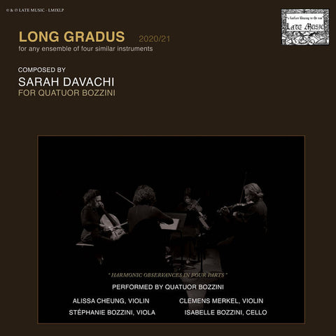 Davachi, Sarah – Long Gradus [2xLP] - New LP