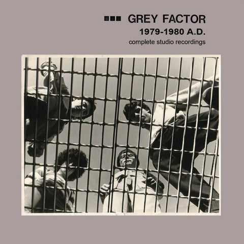 Grey Factor – 1979-1980 A.D. (Complete Studio Recordings) [IMPORT MARBLED GREY VINYL] - New LP