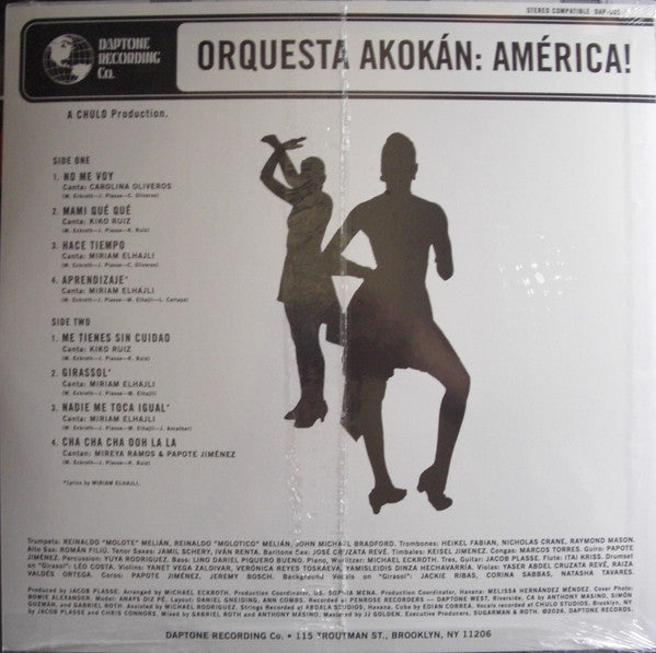 Orquesta Akokán - AMÉRICA! [Coke Bottle Vinyl] - New LP
