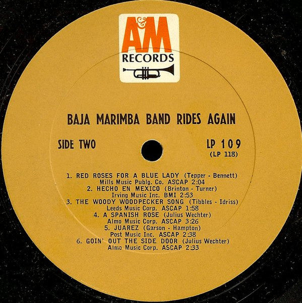 Baja Marimba Band – Rides Again – Used LP