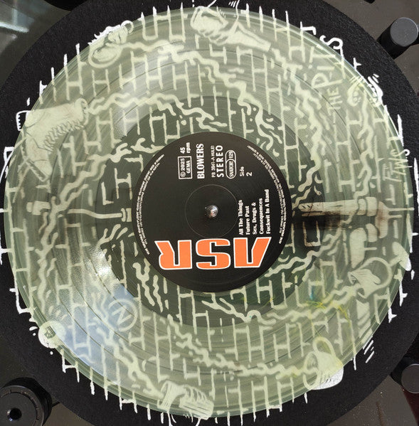 S.U.G.A.R. / Blowers – split [IMPORT Creamy Clear Vinyl] – New 10"