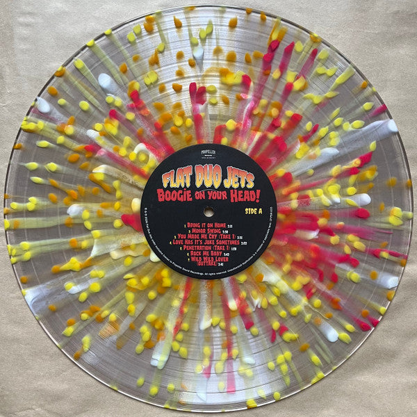 Flat Duo Jets – Boogie on Your Head [ROSE SPLATTER VINYL] – New LP