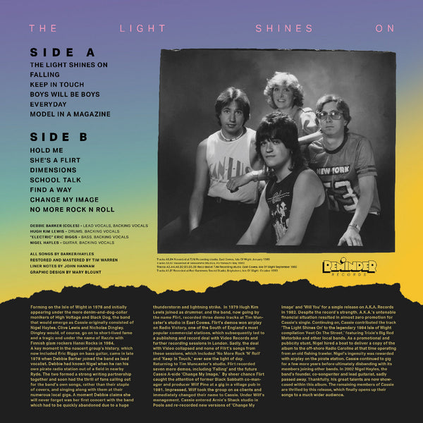 Cassie –  The Light Shines On – New LP