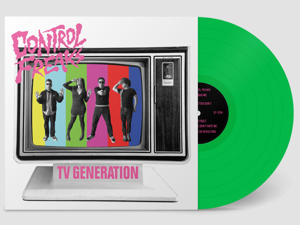Control Freaks ‎– TV Generation [NEON GREEN VINYL] –  New LP