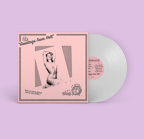 PREORDER: Crocodiles – Greetings From Hell  [IMPORT GREEN NOISE CLEAR VINYL] – New LP