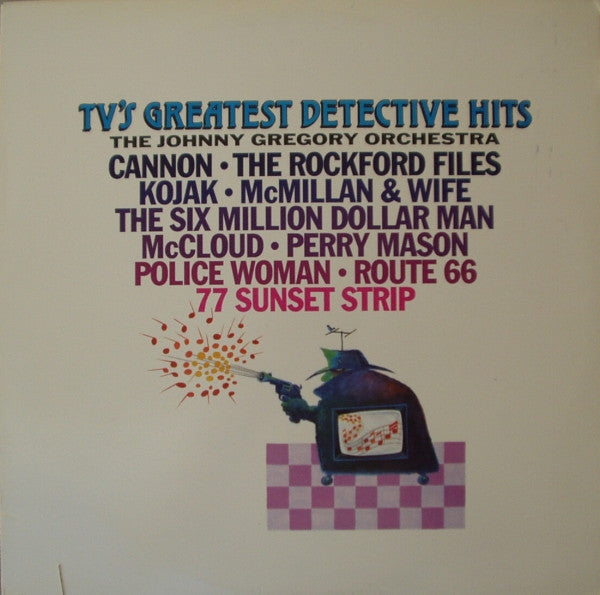 Johnny Gregory Orchestra – TV's Greatest Detective Hits  – New LP