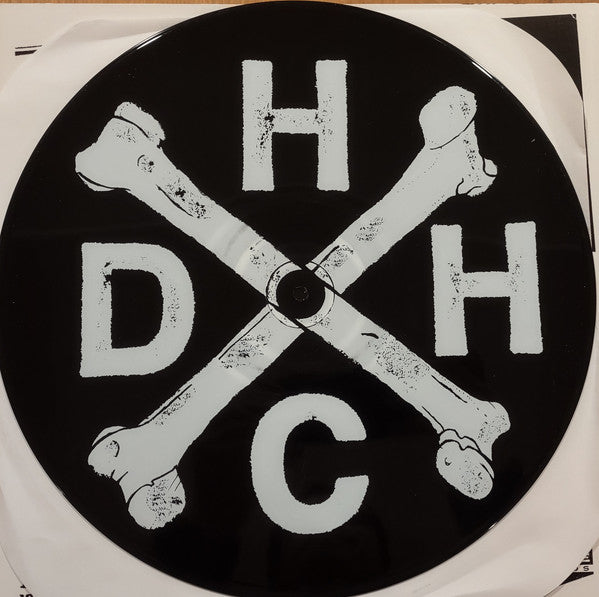 Damaged Head - s/t [BLACK VINYL with SCREEN PRINT] - New 12"