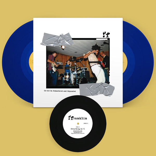 Franklin – Go Kid Go [BLUE VINYL 2xLP + 7"] – New LP