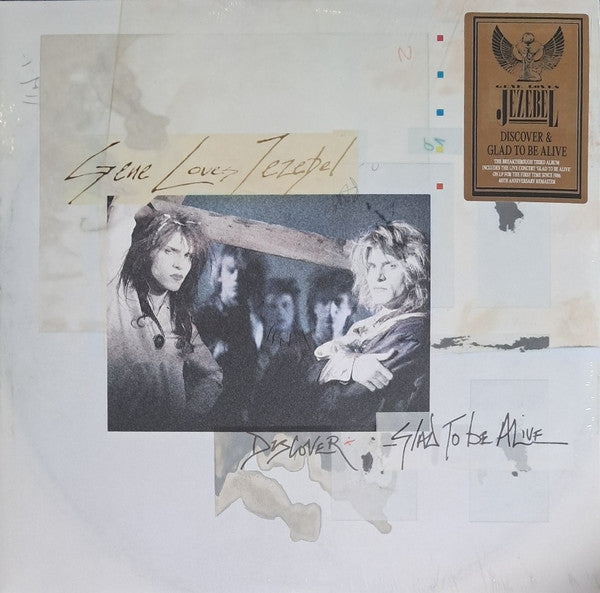 Gene Loves Jezebel – Discover + Glad to Be Alive [40th Anniversary Expanded Edition 2xLP] - New LP