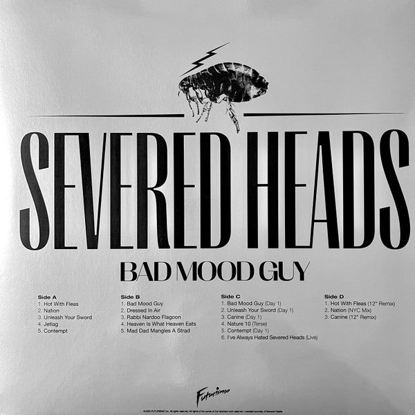 Severed Heads - Bad Mood Guy [IMPORT 2XLP Fleabitten Rash Vinyl] - New LP