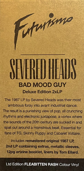 Severed Heads - Bad Mood Guy [IMPORT 2XLP Fleabitten Rash Vinyl] - New LP