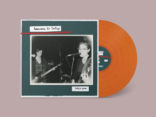 Heavens to Betsy – babys gone [TANGERINE VINYL] - New LP