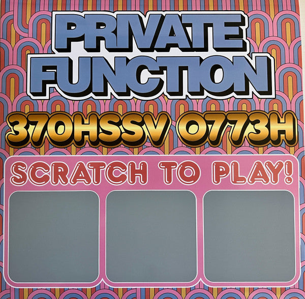 Private Function – 370HSSV 0773H [IMPORT] – New LP