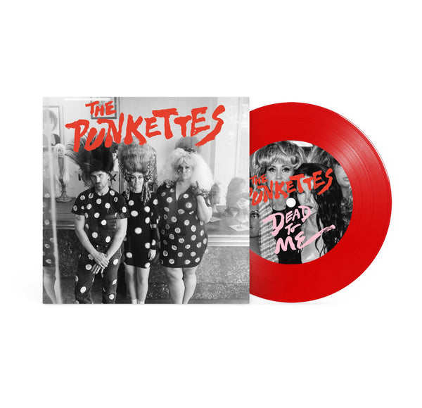 Hunx and His Punx – The Punkettes [CHERRY RED VINYL] – New 7"