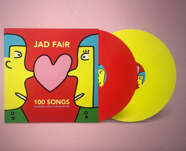 Fair, Jad – 100 Songs (A Master Class In Songwriting) [RED & YELLOW VINYL 2xLP] – New LP