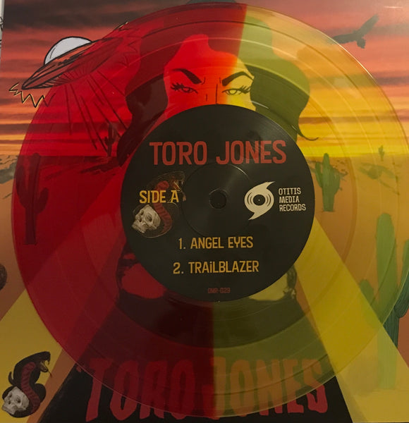 Toro Jones –  Trailblazer [Surf Rock RED/YELLOW VINYL] – New 7"