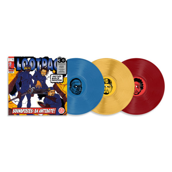 Lootpack – Soundpieces: Da Antidote! [PRIMARY COLORS VINYL 3xLP] - New LP