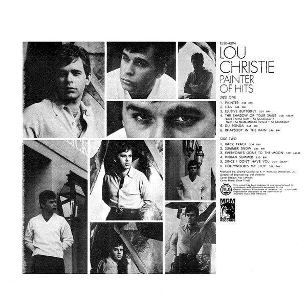 Lou Christie – Painter Of Hits – New LP