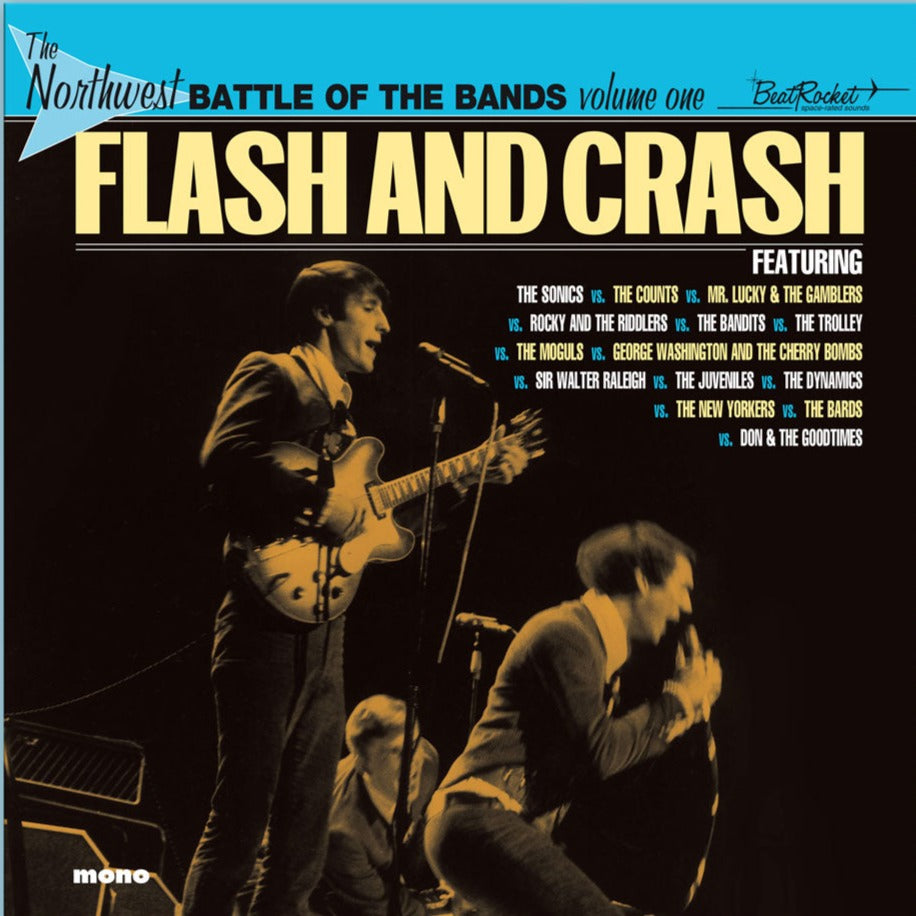 Various Artists – The Northwest Battle Of The Bands Vol. 1: Flash and Crash! [BLUE VINYL] – New LP
