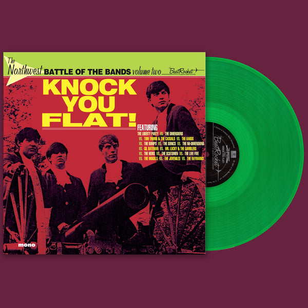 Various Artists – The Northwest Battle Of The Bands Vol. 2: Knock You Flat! [GREEN VINYL] – New LP
