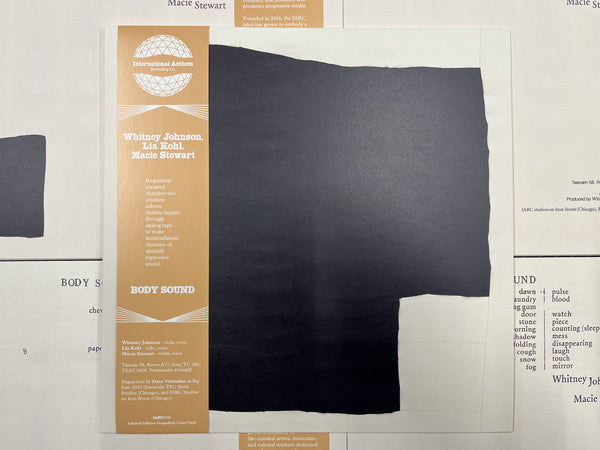 Whitney Johnson, Lia Kohl, Macie Stewart – BODY SOUND [GRAPEFRUIT VINYL] – New LP