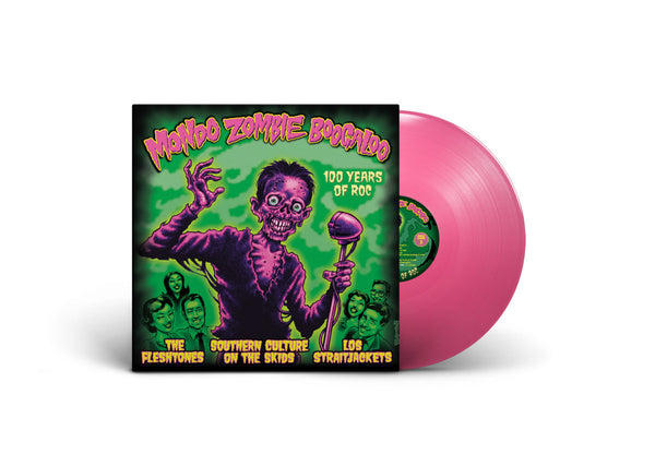 Various Artists (Los Straitjackets, Southern Culture on the Skids, and The Fleshtones) – Mondo Zombie Boogaloo [PINK VINYL] – New LP