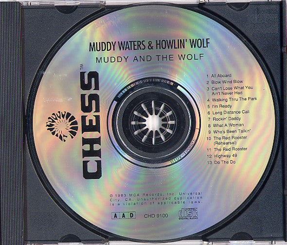 Muddy & The Wolf ‎– split – Used CD