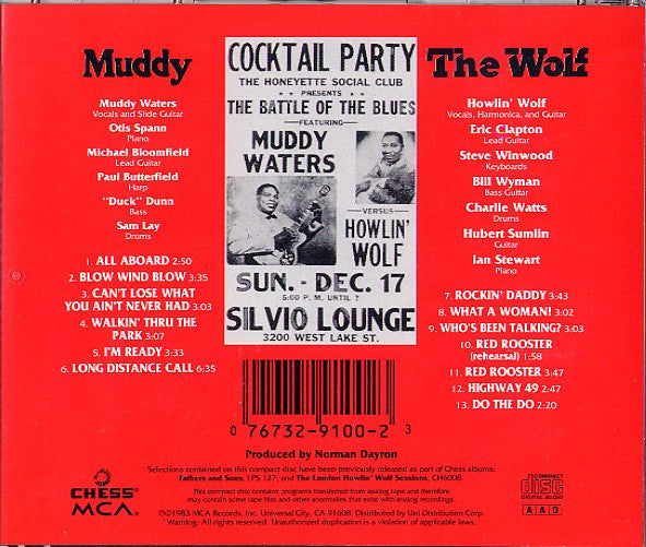 Muddy & The Wolf ‎– split – Used CD