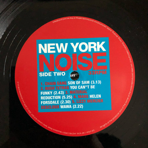 Various Artists – New York Noise: Dance Music from the New York Underground 1977 - 1982  [2xLP IMPORT] – New LP