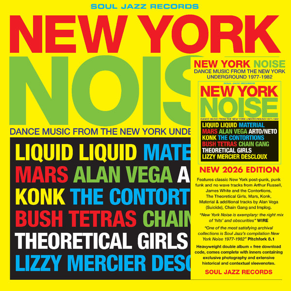 Various Artists – New York Noise: Dance Music from the New York Underground 1977 - 1982  [2xLP IMPORT] – New LP