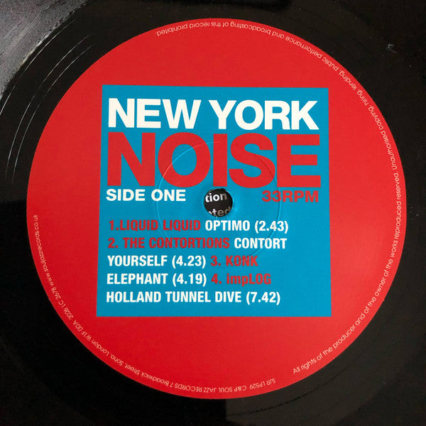 Various Artists – New York Noise: Dance Music from the New York Underground 1977 - 1982  [2xLP IMPORT] – New LP