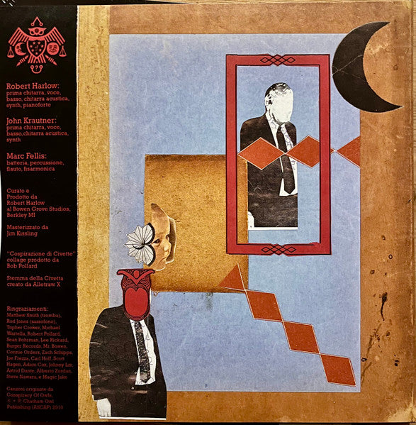 Conspiracy Of Owls – S/T Cospirazione di Civette [IMPORT CLEAR or BLACK vinyl] – New LP