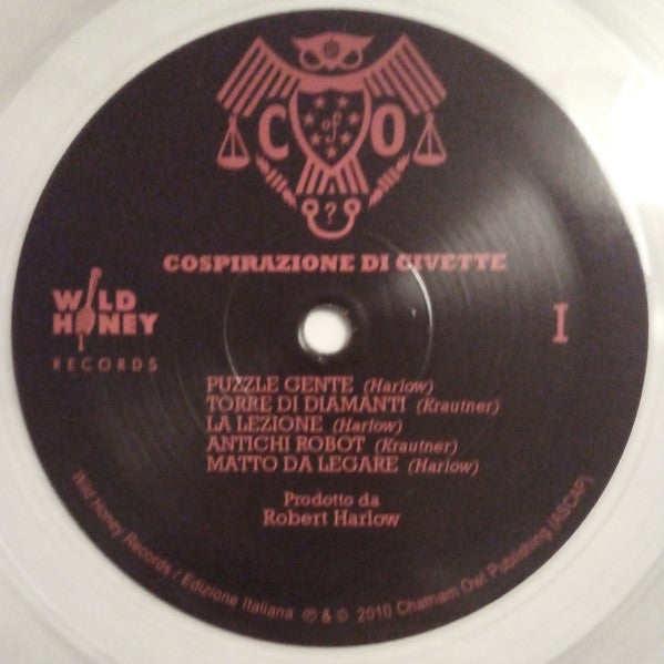 Conspiracy Of Owls – S/T Cospirazione di Civette [IMPORT CLEAR or BLACK vinyl] – New LP