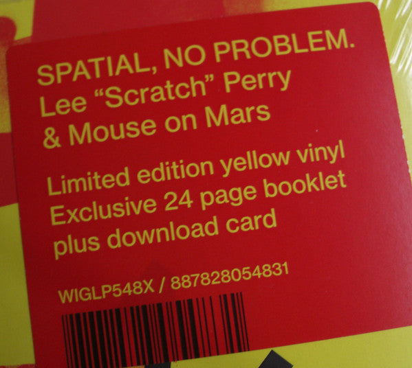 Perry, Lee 'Scratch' & Mouse On Mars – Spatial, No Problem. [IMPORT Yellow Vinyl w/ booklet] – New LP