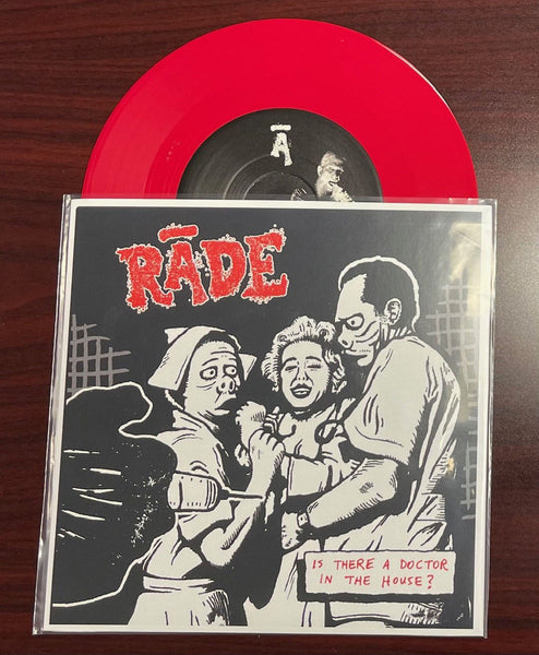 Rāde – Is There A Doctor In The House? [RED VINYL] – New 7"