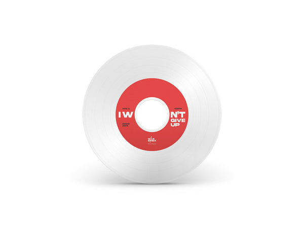 Radio Days ‎–  I Won't Give Up [CLEAR VINYL GREEN NOISE USA EXCLUSIVE IMPORT] – New 7"