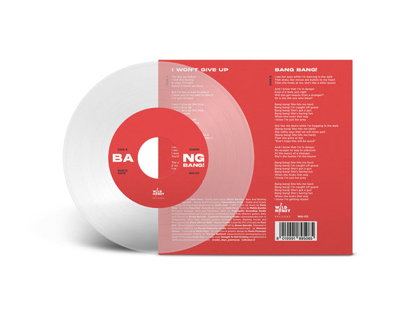 Radio Days ‎–  I Won't Give Up [CLEAR VINYL GREEN NOISE USA EXCLUSIVE IMPORT] – New 7"