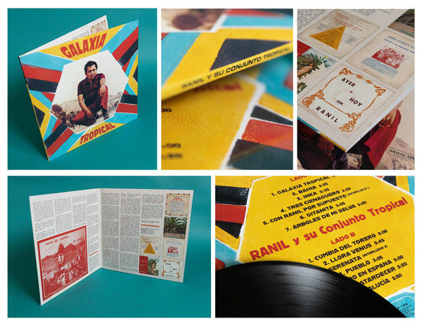 Ranil y Su Conjunto Tropical – Galaxia Tropical [IMPORT Peru 1970s] – New LP